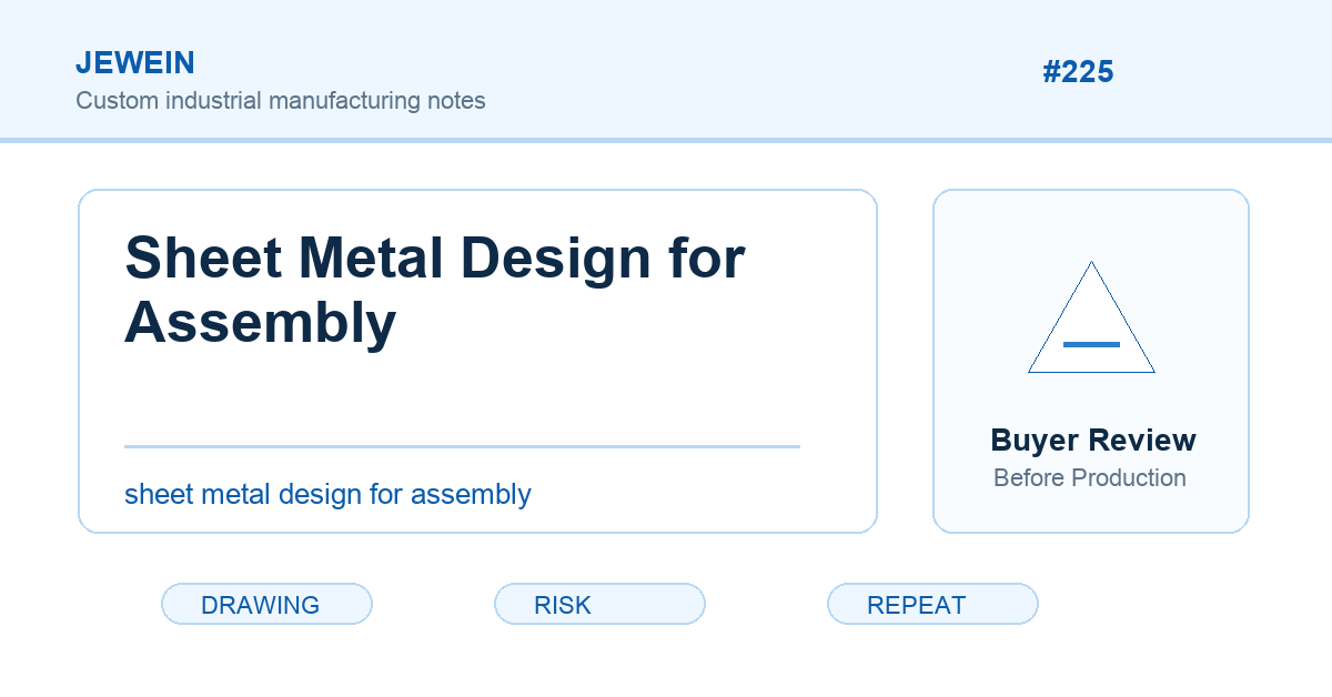 Sheet Metal Design for Assembly: How Fewer Parts Can Reduce More Than Cost