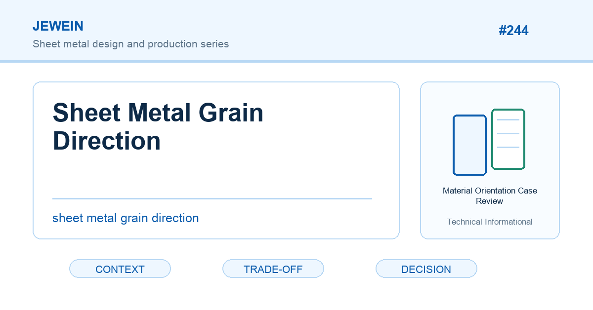 sheet metal grain direction Jewein buyer guide