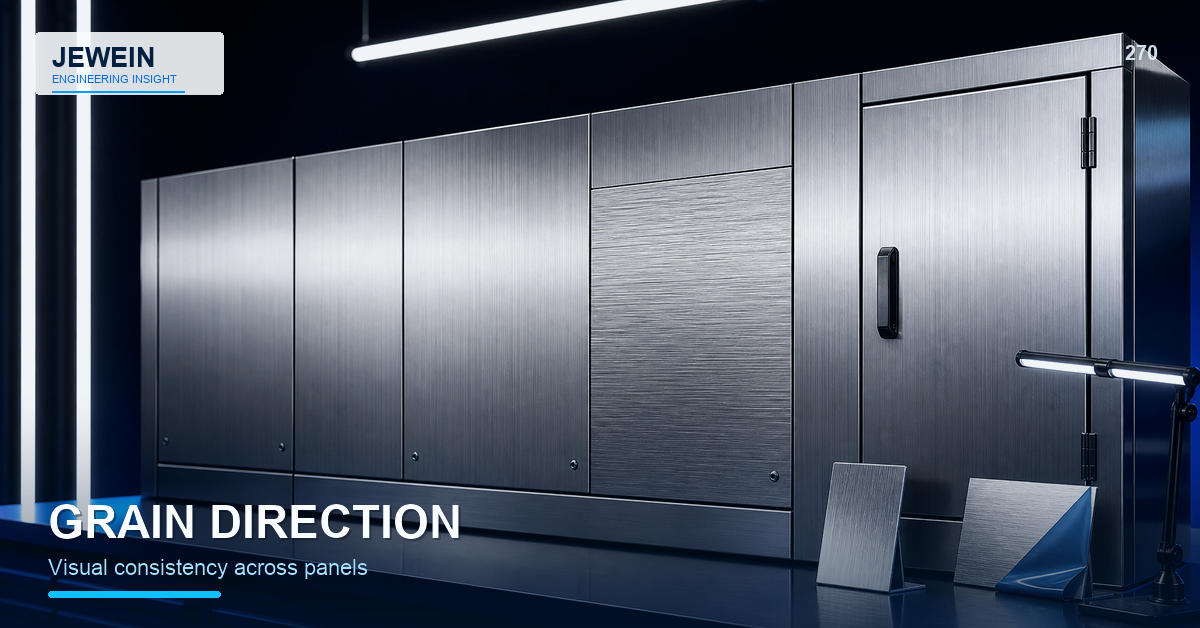 brushed stainless steel grain direction Jewein buyer guide