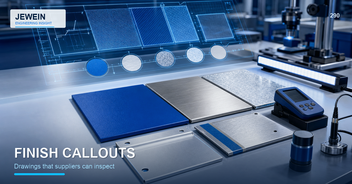 sheet metal finish callouts Jewein buyer guide